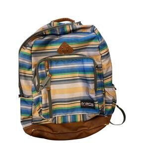 Trans by JanSport 18 Dakoda Backpack Gray Blue Tan